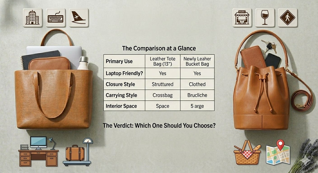 Bucket Bags vs. Tote Bags: Which One Is Right for You?