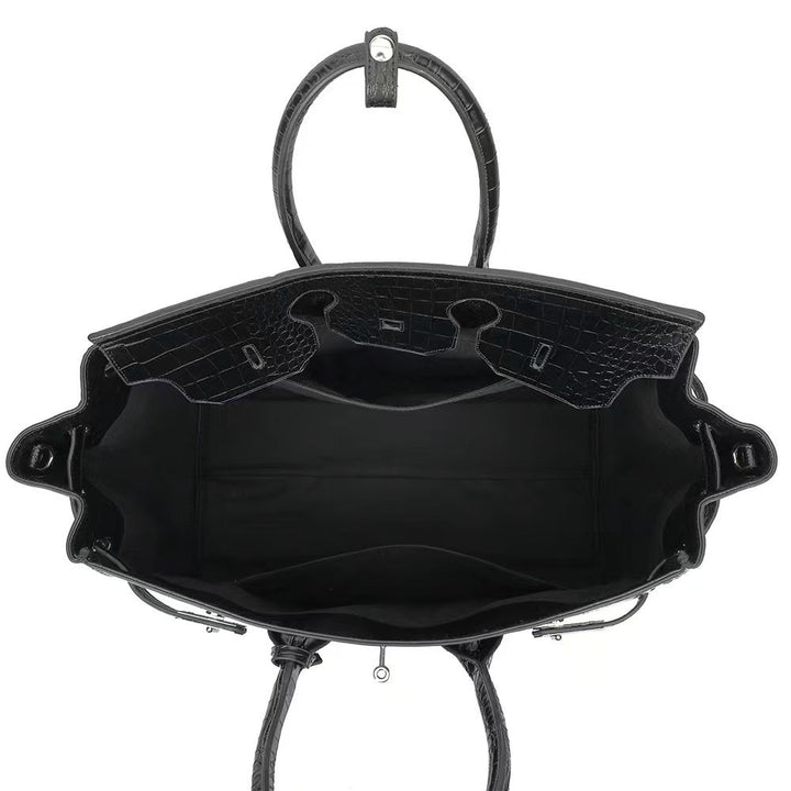 The Executive Croc Tote