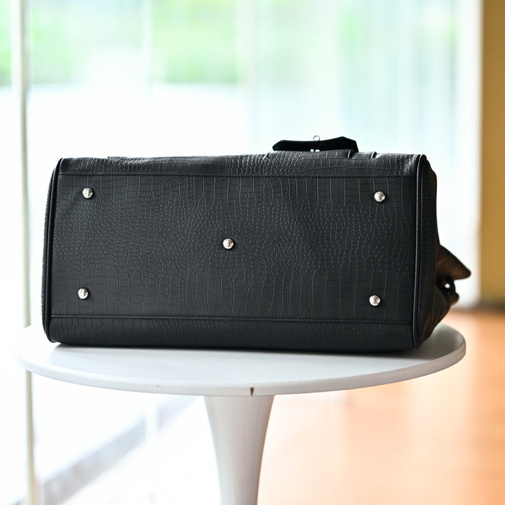The Executive Croc Tote