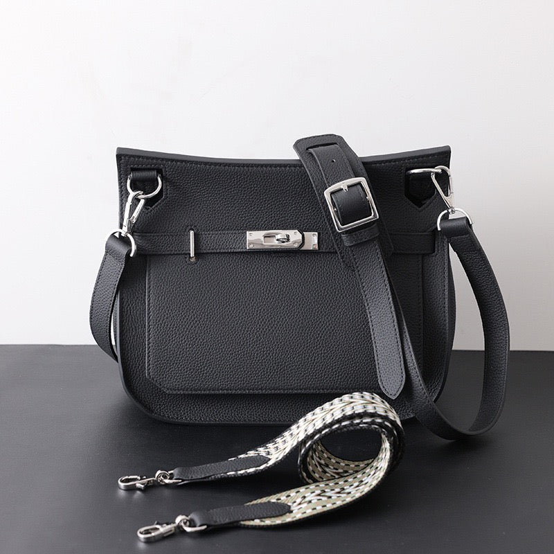 Premium Cowhide Leather Shoulder Bag