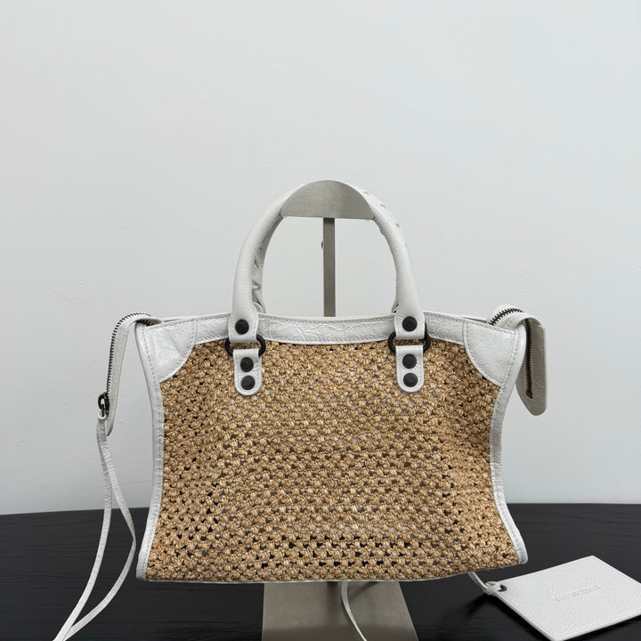 Raffia Texture Summer Tote | Chic Beach to City Handbag