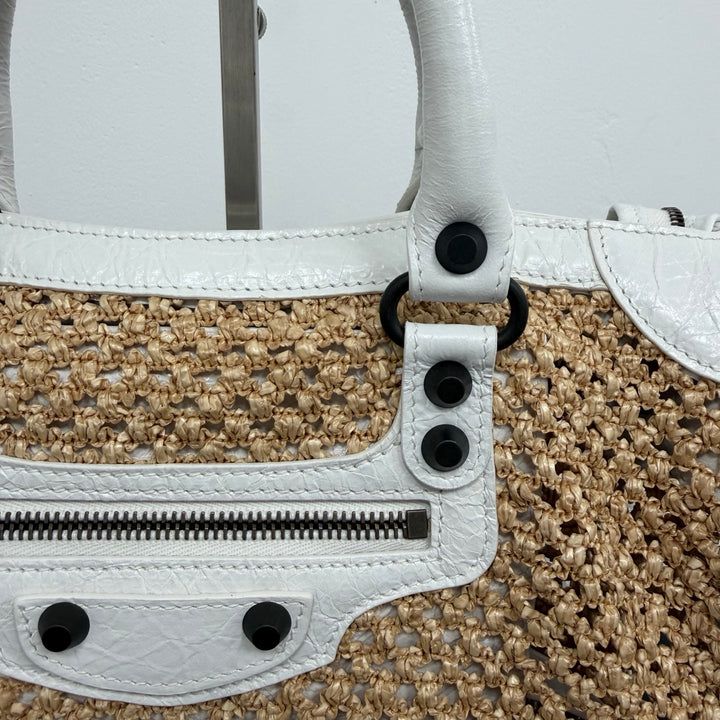 Raffia Texture Summer Tote | Chic Beach to City Handbag