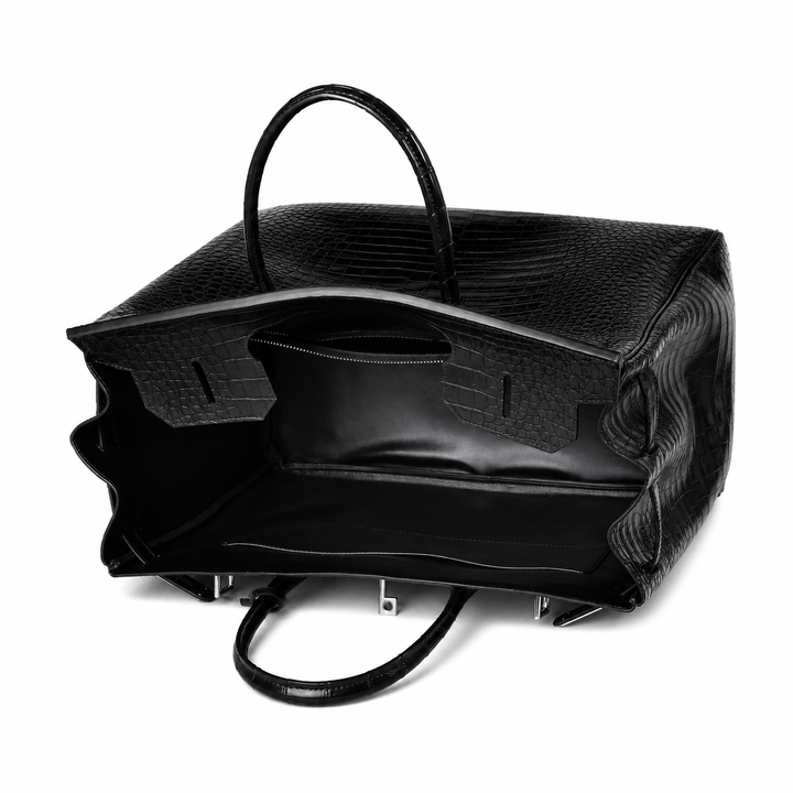 The Matte Croc Grand Tote