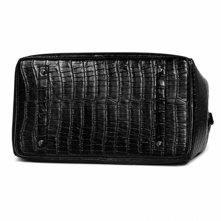 The Sculpted Croc Grand Tote