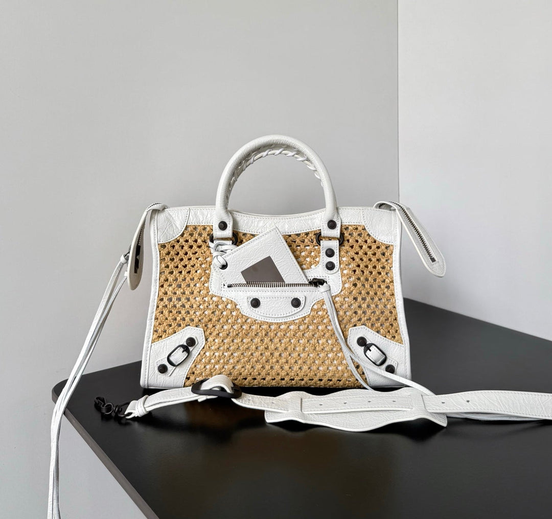 Raffia Texture Summer Tote | Chic Beach to City Handbag