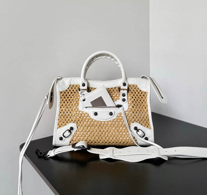 Raffia Texture Summer Tote | Chic Beach to City Handbag