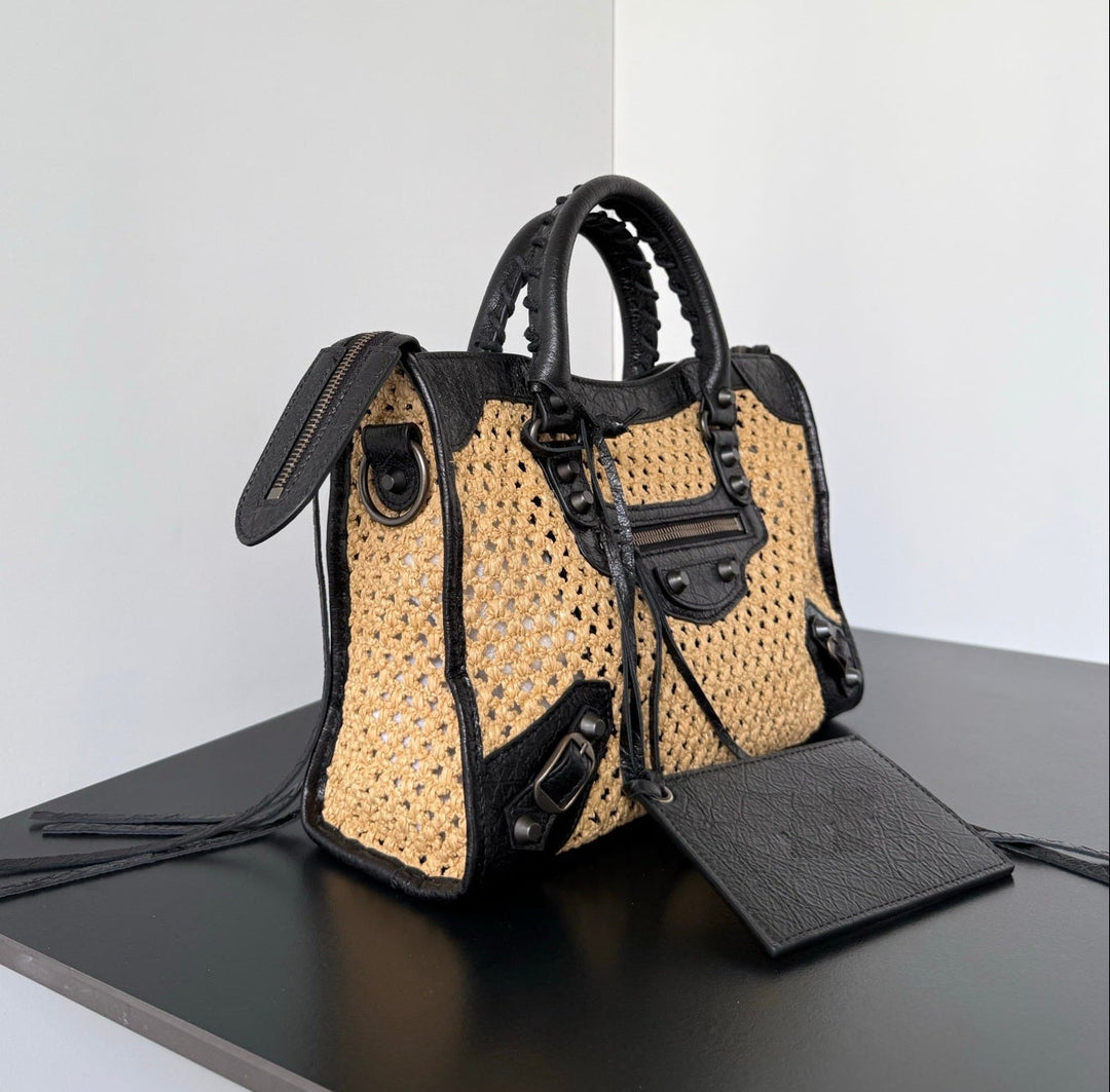 Raffia Texture Summer Tote | Chic Beach to City Handbag