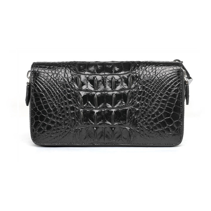 Crocodile wallet back view