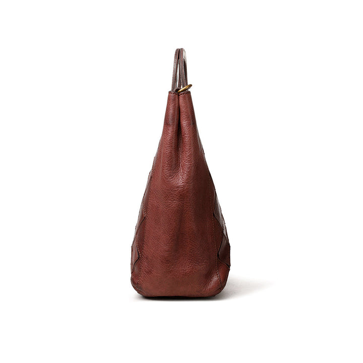 Elegant quilted leather handbag for women